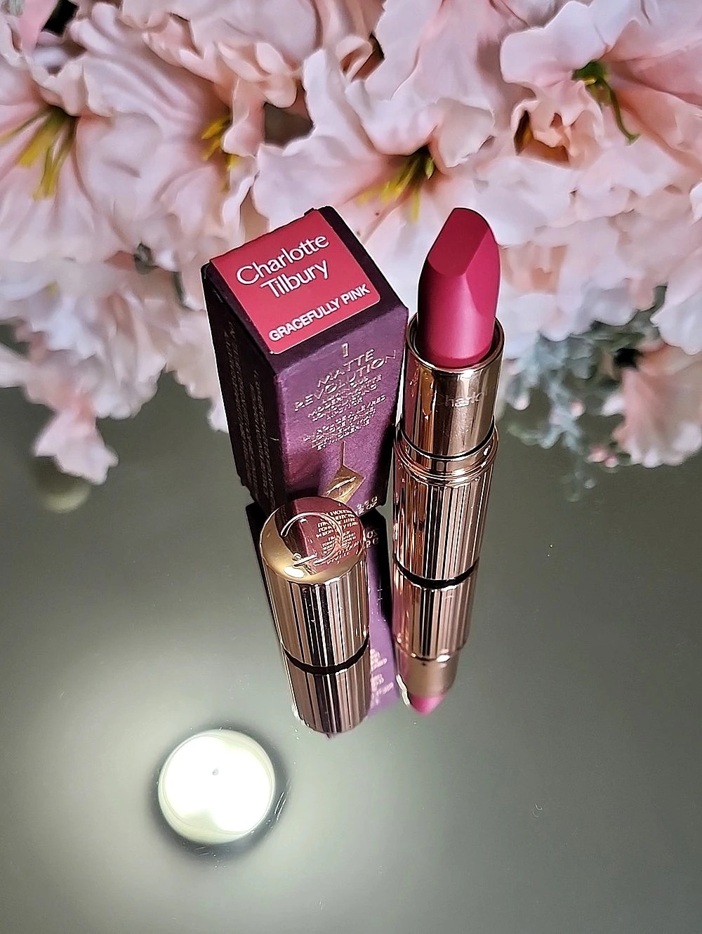 Charlotte Tilbury Matte Revolution Gracefully Pink Lipstick